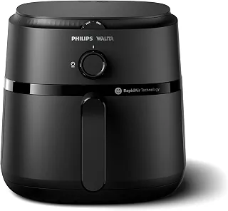 Philips Walita Fritadeira Airfryer Série 1000 XL 6,2L, Preta, 110V