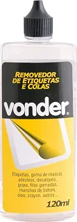 Removedor de Etiquetas e Colas 120ml 80.99.130.001 Vonder