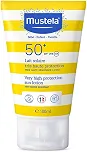 Mustela Protetor Solar 100ml FPS 50+ Filtro Solar Rosto e Corpo Para Bebês, Crianças e Adultos - Alta Proteção Solar com Fórmula Hipoalergênica para Todos os Tipos de Pele