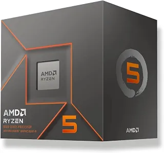 Processador AMD Ryzen 5 8500G Box (AM5/6 Cores/12 Threads/5.0GHz/22MB Cache/Wraith Stealth/AMD Radeon 740M)