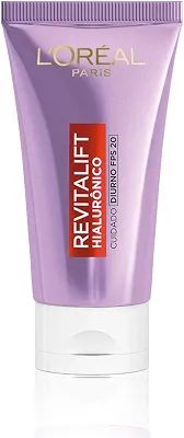 Creme Facial Anti-idade L'Oréal Paris Revitalift Hialurônico Diurno FPS 20, 25g