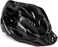 Capacete Ciclismo Absolute Nero Preto com luz Led Traseira Pisca