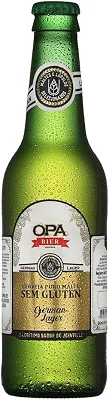 Cerveja Puro Malte German Lager teor 5% 355ml sem glúten Opa Bier