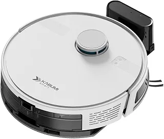 Robô Aspirador e Passa Pano Kabum! smart K800, Mapeia a Laser, 5 Modos de Limpeza, 5000pa, App, Recarga Automática, Branco - Ksar800br