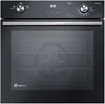Forno de Embutir Electrolux a Gás 80L Efficient com PerfectCook360 Preto OE8GH 220v
