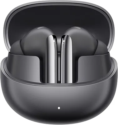 Fones de Ouvido QCY MeloBuds Pro, Fone Bluetooth com Cancelamento de Ruído Ativo, Certificação Hi-Res, 34 Horas De Reprodução, Preto (Black)