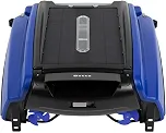 Limpador de superfície de piscina robótico automático Betta SE movido a energia solar, bateria capaz de limpeza contínua 24 h e motores duplos reprojetados tolerantes a cloro e sal (azul)