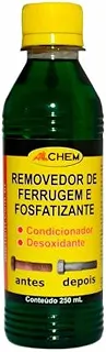 Removedor de Ferrugem e Fosfatizante 250ml - Proteção para Metais Ferrosos