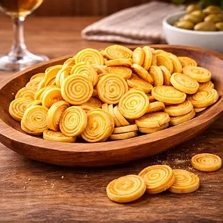 Medalhão de Queijo Crocante - Biscoito Artesanal Sabor Queijo, Lanche Saudável e Delicioso, Ideal para Petiscos e Café - Decanto Suaçuí, Pronto para Consumo (250g)