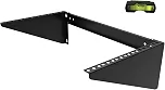 Suporte vertical de parede 6U - capacidade 125 resistente