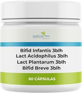 Lactobacillus Infantis 3Blh, Acidophilus 3Blh, Plantarum 3Blh, Breve 3Blh - 60 Doses