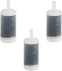 Kit 3 Vela Refil Carvão Ativado Para Filtro De Torneira Universal