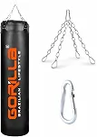 Saco de Pancada Profissional 160cm para Treino de Boxe, Muay Thai e MMA – Gorilla