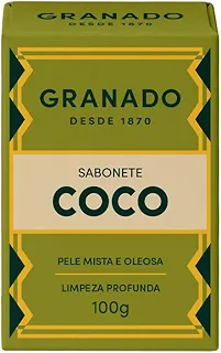 Granado Sabonete Tratamento, Coco, 100g, 12 Unidades