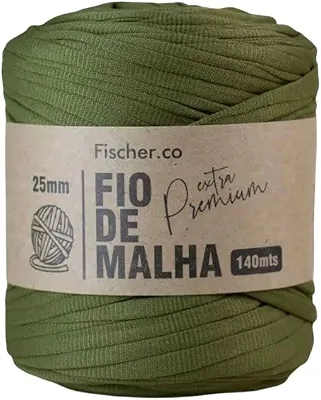 Fio de Malha Extra Premium Fischer 25mm x Rolo com 140m (65 MUSGO)