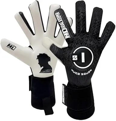 Luva Goleiro Profissional N1 Scorpius 2.0 Cor:Hugo, Tamanho:9