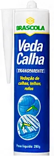 Veda Calha Transparente 280G Vedante Especial P/Alumínio - Brascola