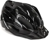 Capacete Ciclismo Absolute Nero com Sinalizador -prata-52-58 cm