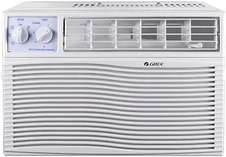 Gree Ar Condicionado Janela Gree 7000 BTU/h Frio Mecânico GJC07BK-D6NMND2A - 220 Volts