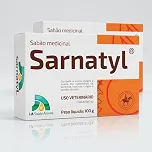 2 Sabonetes Sarnatyl Original 100g Anti Sarna, Coceira, Caspa e Infecções Cutâneas | Pulgas, Piolhos e Carrapatos