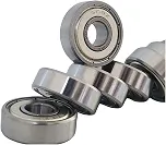 Kit 10 Rolamentos 608 ZZC3 - Velocidade e durabilidade GBR