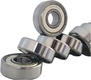Kit 10 Rolamentos 608 ZZC3 - Velocidade e durabilidade GBR