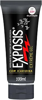 Exposis Extreme, Repelente Gel de Mosquitos, com Icaridina, Até 10h de Proteção, 100ml