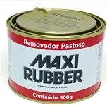 Pasta Removedor de Tinta Maxi Rubber 500 mL Para Metais e Plásticos
