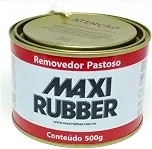 Pasta Removedor de Tinta Maxi Rubber 500 mL Para Metais e Plásticos