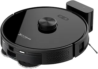 Robô Aspirador de Pó e Passa Pano KABUM! smart K1000 - Mapeia a Laser, 2 MOPs, até 7000Pa, Alexa/Google, BT, Bivolt, Preto - KSAR1000PT