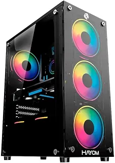 PC GAMER RYZEN 5 5600GT, 32GB 3200MHZ, SSD M.2 NVME 1TB, 500W 80 PLUS