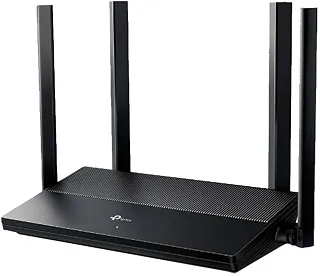 TP-Link EX1500 Roteador Wi-Fi 6 AX1500 Dual Band, 4 Portas Gigabit, EasyMesh, Cobertura de até 140 m² e Conexão para até 60 Dispositivos