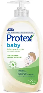 Protex Baby Glicerina Natural Sabonete Líquido Infantil, 400ml