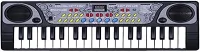 Teclado Infantil com Microfone 37 Teclas BX1622, DM Toys