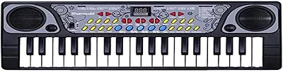 Teclado Infantil com Microfone 37 Teclas BX1622, DM Toys