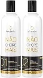 Progressiva Sem Formol Borabella Not Cry More - Alisamento Capilar Profissional, Liso Natural e Brilho Intenso - Kit 2x350ml