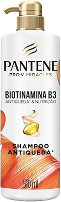 Pantene Pro-V Shampoo Miracles Antiqueda & Nutrição Biotinamina B3 510ml