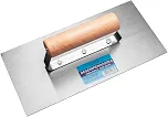 Desempenadeira Aço Inox Lisa para Massa Corrida e Gesso