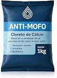 Cloreto de Cálcio Anti-Mofo 1kg |Absorve Umidade para Armários, Banheiros e Ambientes Fechados|Reduz Mofo, Bolor e Maus Odores|Alta Eficácia no Controle da Umidade (Embalagem pode sofrer alterações)
