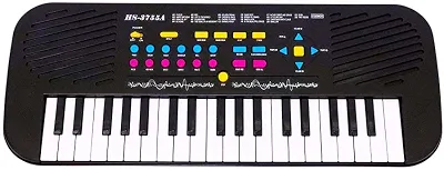 Teclado Infantil com Microfone 37 Teclas 54,5cm, DM Toys