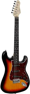 Guitarra Strato G-100 Sunburst com Escudo Tortoise GIANNINI