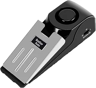 Alarme Trava Cunha Para Portas Com Sensor Sonoro Sem Fio 120Db Perfeito Para Levar Segurança Volume Regulável LINHA PREMIUM SYANG