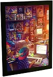 Quadro Decorativo Videogame Retro Gamer Jogos Classicos 08