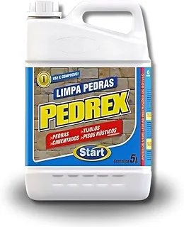 Start Limpa Pedras Pedrex Concentrado para Pisos Rústicos Não Esmaltados, Remove Encardidos e Ferrugem