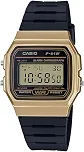 Relógio Masculino Casio Digital Vintage F-91WM-9ADF - Dourado