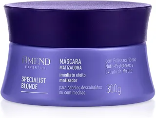 Máscara Matizadora com Extrato de Mirtilo 300g | Amend Specialist Blonde