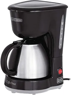 BLACK+DECKER Cafeteira Elétrica com Jarra em Inox CM15 ‎600W 110V
