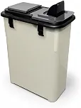 Porta Ração Container 15kg Tampa Vedada Proteção Anti Formigas Pet Cães Gatos