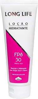 Tattoo Long Life Loção Hidratante Corporal FPS 30, Proteção UVA-UVB, Cuidados para Tatuagem, 100ml, Toque Seco, Unissex