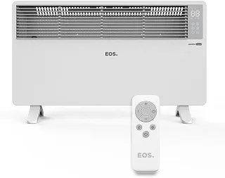 Aquecedor Elétrico Eos Comfort Heat com Painel Digital para Piso e Parede com Tecnologia Convector 2000w Eaq04 220v